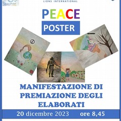 un poster per la pace Lions Baldassarre