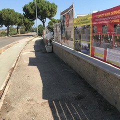 Striscione per Raffaele Casale