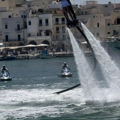 Spettacolo di Flyboard 2025