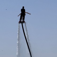 Spettacolo di Flyboard 2025