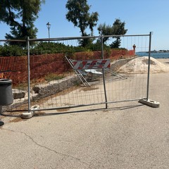 Lavori in villa comunale