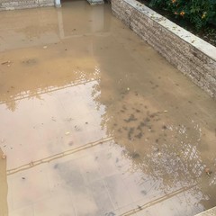 Via Mascagni pioggia