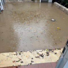 Via Mascagni pioggia