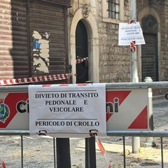 Via Mario pagano chiusa