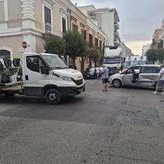 Incidente su corso Vittorio Emanuele