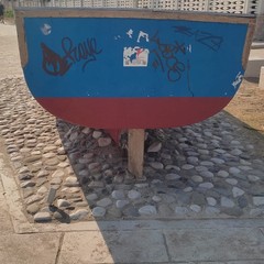 Cartellonistica vandalizzata