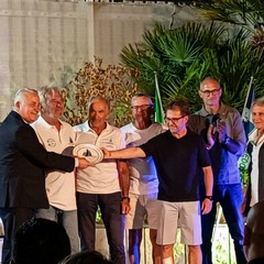 La premiazione di Arrogance con Beppe Colella, Luigi Piracci, Mario Chimenti, Nando Capobianco, Pablo di Palo e Vincenzo Vecchietti