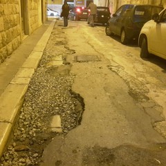 Strada tra piazza Cittadella e via Bebio