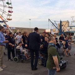 Ruota panoramica inaugurata dal gruppo Unitalsi