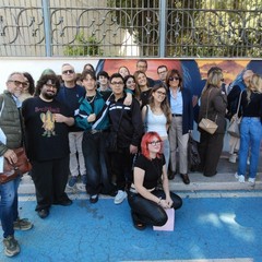 inauguraaione murales Giovanni Falcone