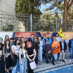 inauguraaione murales Giovanni Falcone