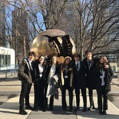 Studenti del De Sanctis a New York