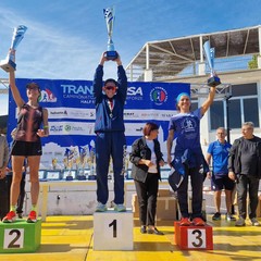 Podio femminile Tranincorsa Half Marathon