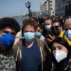 Protesta a Bari