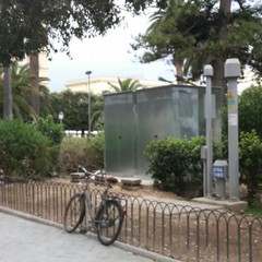 cabina del gas in piazza della Repubblica