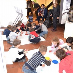 Studenti in visita al Museo della Macchina da Scrivere