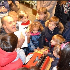 Studenti in visita al Museo della Macchina da Scrivere