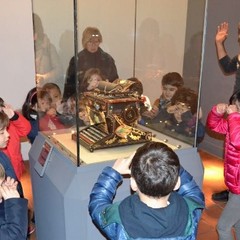 Studenti in visita al Museo della Macchina da Scrivere