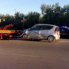 Incidente provinciale Andria-Bisceglie, grave un cinquantenne