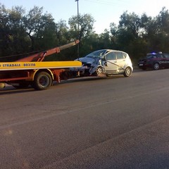 Incidente provinciale Andria-Bisceglie, grave un cinquantenne
