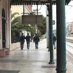 La stazione di Trani com'era prima dei lavori