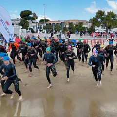 Trani Triathlon Olimpico Gara Gold Aquathlon