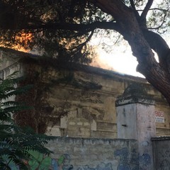 Ancora fiamme nella villa di via Verdi