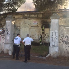 Ancora fiamme nella villa di via Verdi