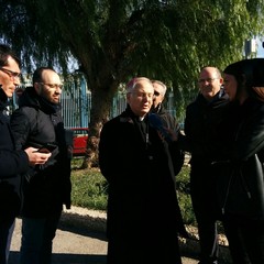 Mons. Mansi in visita al Carcere Maschile di Trani