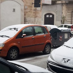 Neve a Trani il 10/01/2017