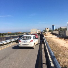 Colonna di auto sulla Andria Trani