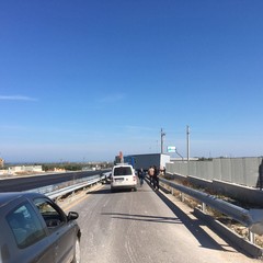Colonna di auto sulla Andria Trani