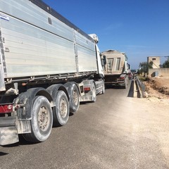 Colonna di auto sulla Andria Trani