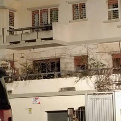 Incendio in un'abitazione sul lungomare Cristoforo Colombo