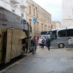Caos bus turistici in città