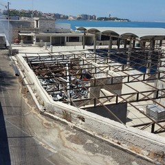 Incendio all'ex Sciala di De Simone