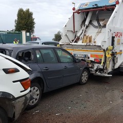 Tamponamento sulla Trani-Andria