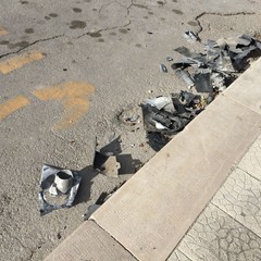 Danni in Piazza Marinai d'Italia