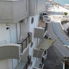 Copertura dell'attico sul Lungomare Cristoforo Colombo