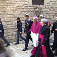 Accoglienza di Monsignor d'Ascenzo a Trani