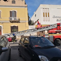 Intervento dei Vigili del Fuoco