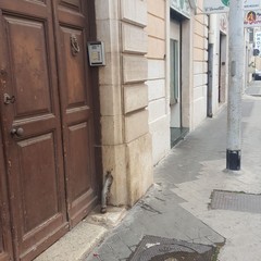 Saltano i tombini in via De Robertis