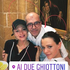 Le Donatella in visita in città