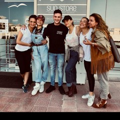 Le Donatella in visita in città