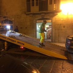 Multe e rimozioni auto in città