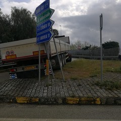 Incidente sulla rampa 16bis