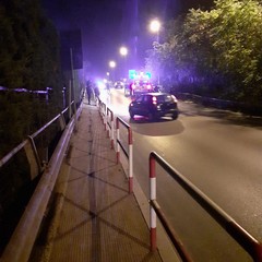 Incidente sul ponte di via Istria