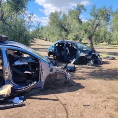 Auto cannibalizzate a Corato