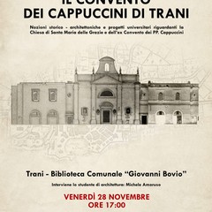 Conferenza "Il Convento dei Cappuccini di Trani"