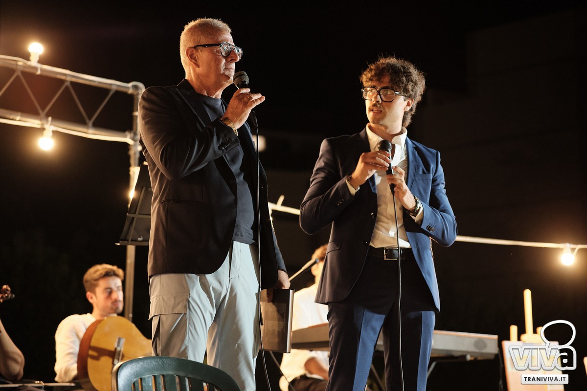 Il professor Gianni De Iuliis e Antonio Notarpietro